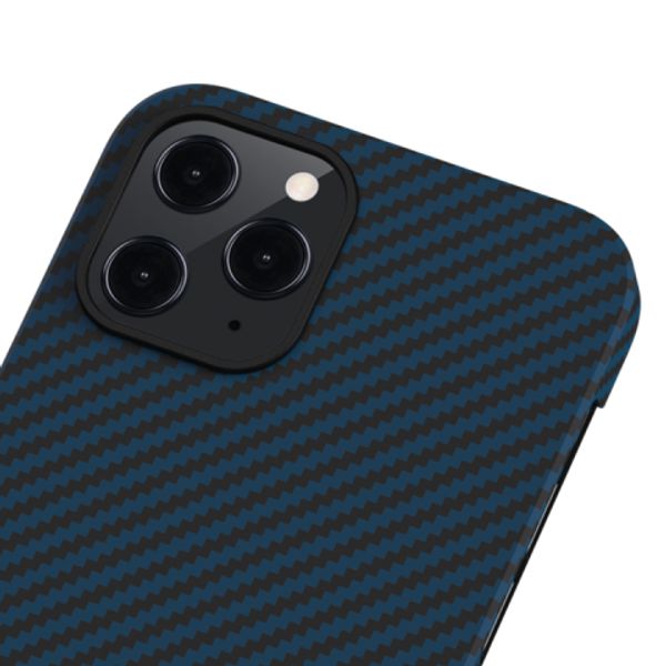 Чехол Pitaka MagEZ Case для Apple iPhone 12 Pro Max (Black/Blue Twill)
