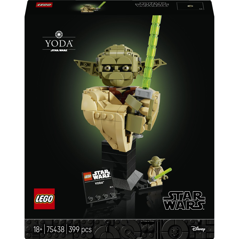 Конструктор LEGO Star Wars 75438 Бюст Йоды — фото 2