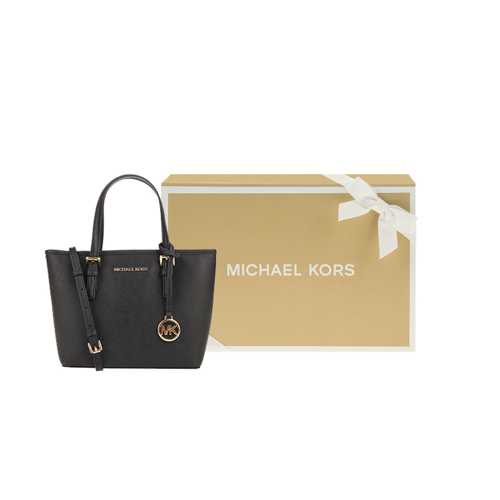 Сумка MICHAEL KORS MK Jet Set Logo Tote, 35T9GTVT0L-BLACK