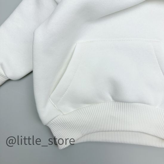 Комплект из футера с начесом "Bright" Молоко