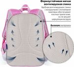 Рюкзак BRAUBERG FAVOUR, 2 отделения, 3 кармана, "Fluffy kittens", 40х29х15 см, 271417