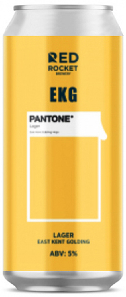 Пиво Рэд Рокет ЕКГ / Red Rocket EKG 0.45 - банка