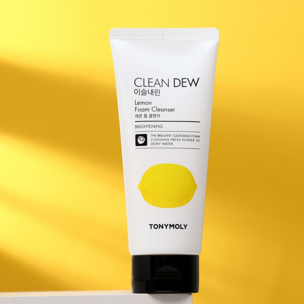 Пенка для лица Tony Moly Clean Dew Seed Foam Cleanser Lemon (Лимон) 180 мл.