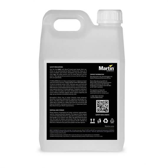 MARTIN JEM Pro-Fog Fluid Quick Dissipating