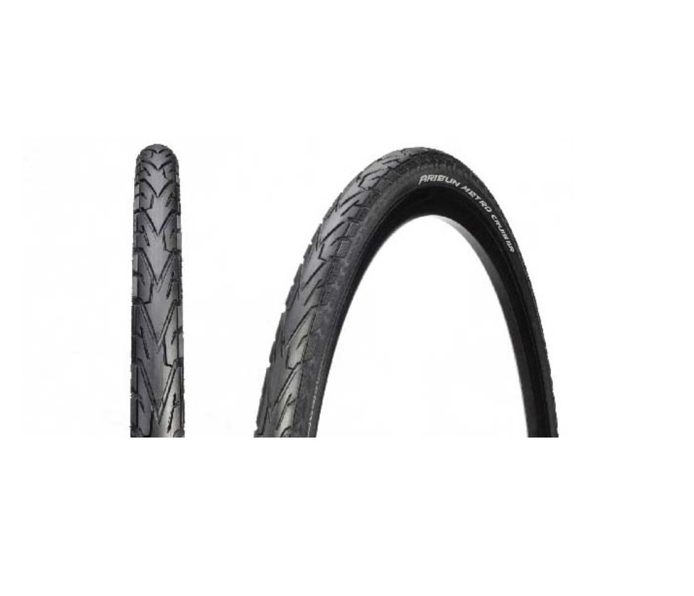 Покрышка ARISUN 700x38C (40-622), METRO CRUISER, Wire, 60TPI, черная