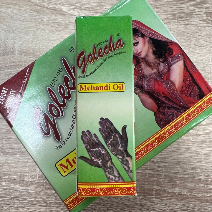 Масло для мехенди Golecha 6 мл