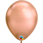 Шар латексный Хром 28 см (Розовый)