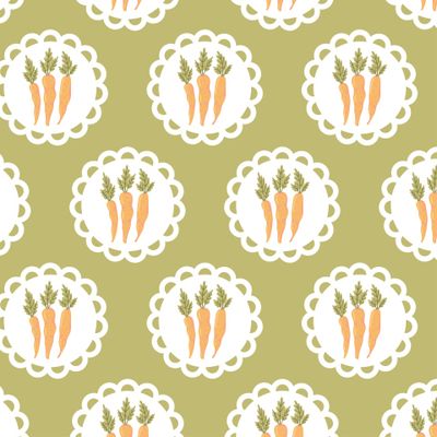 Морковка на салфетке