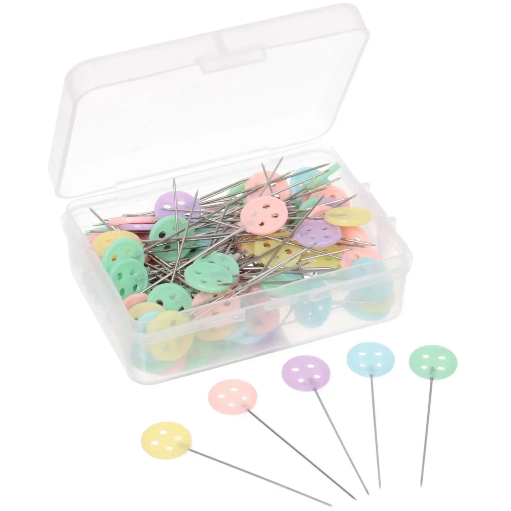 Набор булавок «MisterX» портновских для рукоделия и творчества, 100шт