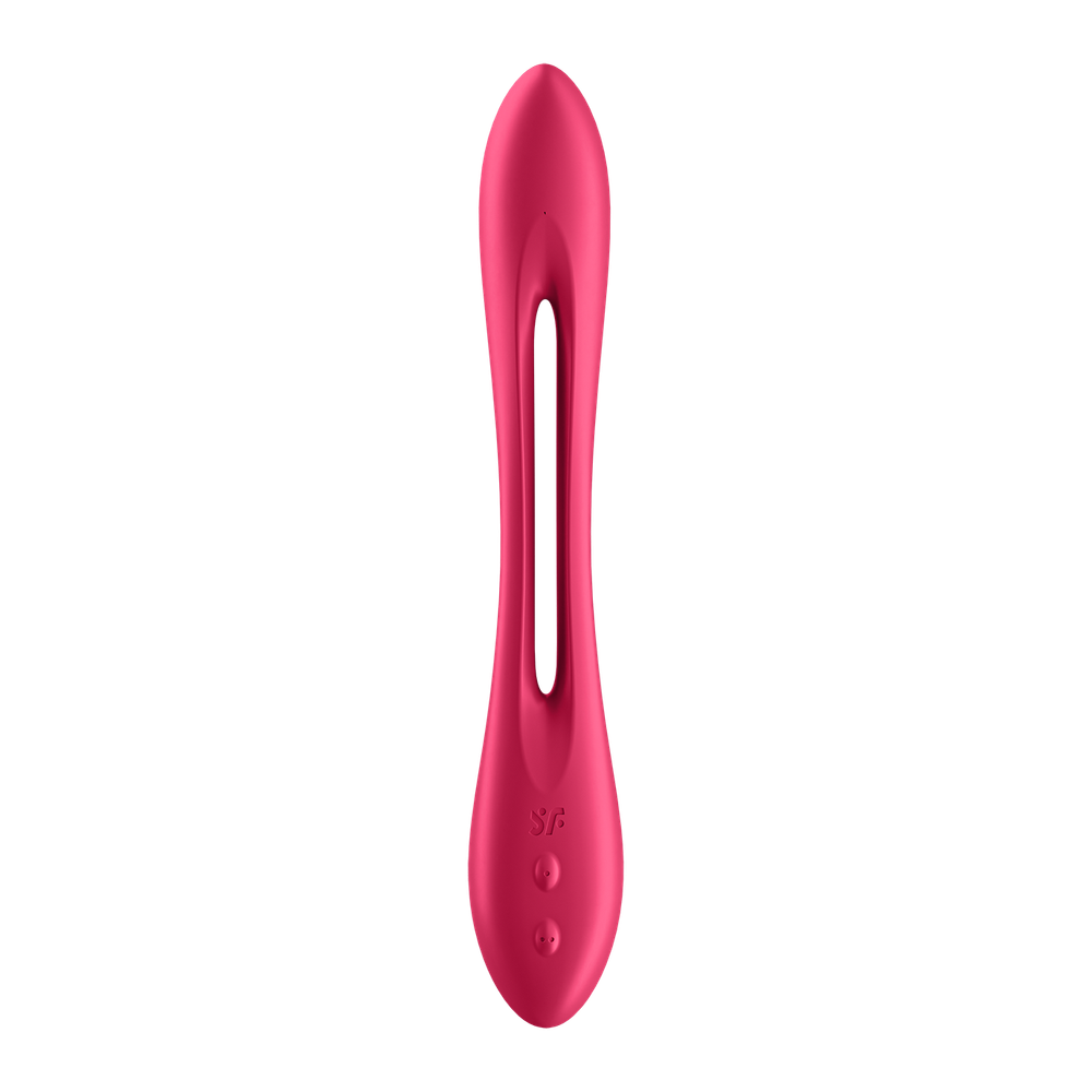 Вибромассажер Satisfyer Elastic Joy, красный