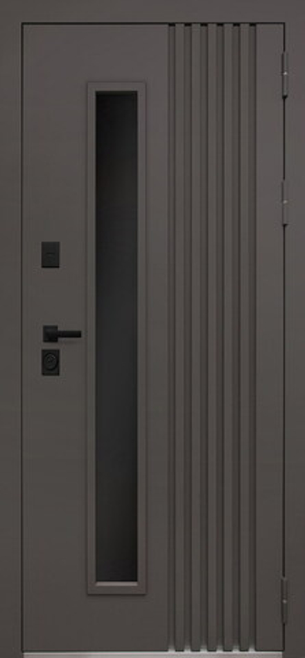 Стальная дверь "Камалия с окном (терморазрыв 3к)"