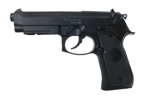 Пистолет пневматический Stalker S92ME (Beretta 92, металл) 120 м/с