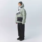 Пуховик Меч FW24 Puffer Basic Green Slate светло-серый