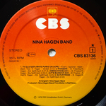 Nina Hagen Band – Nina Hagen Band (Германия 1978г.) Т