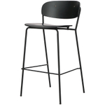 Стул барный Bergenson Bjorn Torfrid, черный