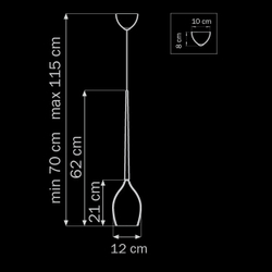 Подвесной светильник Lightstar Meta D'uovo 807117