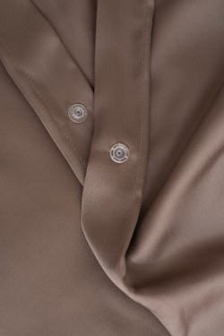 Постельное белье 2 спальное евро German Grass Havana Brown Brilliant коричневое