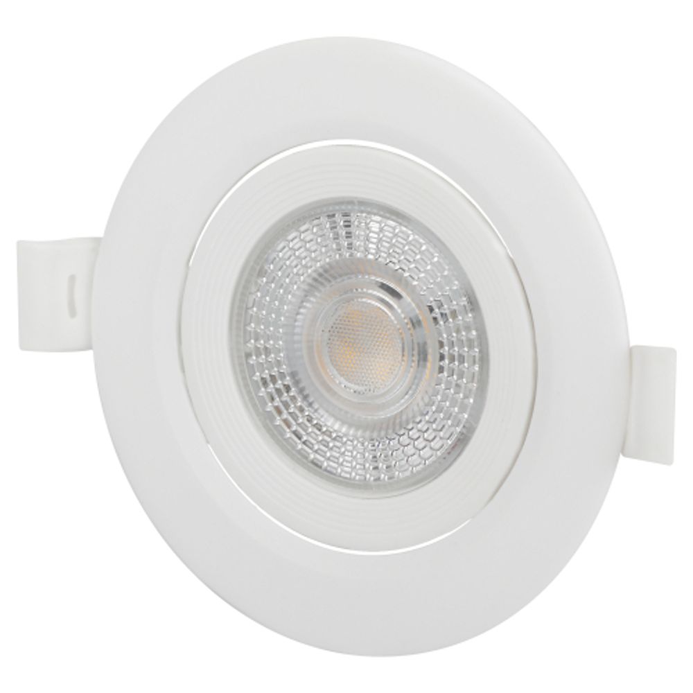 Светильник светодиодный встраиваемый ЭРА KL LED 25A-5 4K WH круглый поворотный белый 5Вт 4000К