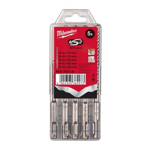 Набор буров SDS+ Milwaukee M2 450мм