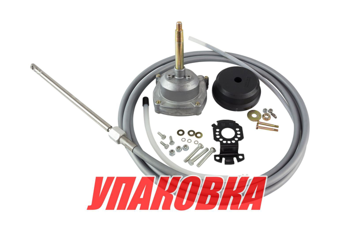 Редуктор рулевой 3000 с нержавеющим тросом 14 футов (4,27 м) (упаковка из 8 шт.)