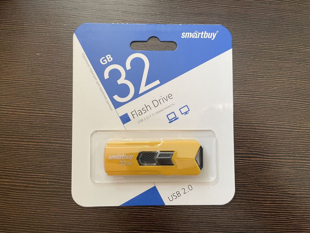 32GB USB Smartbuy Twist yellow