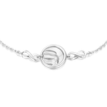 Браслет из белого золота