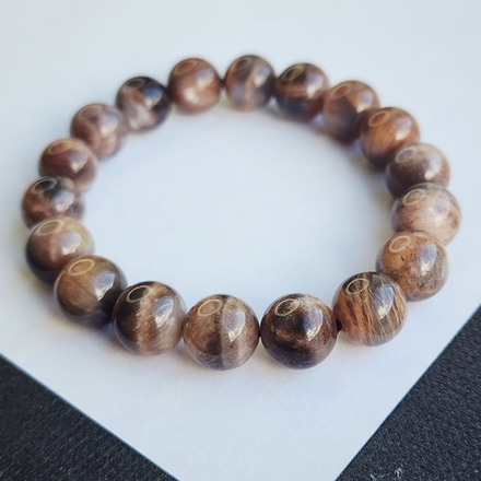 Солнечный камень, переливчатый, шар, 11.5 - 11.8мм, штучно