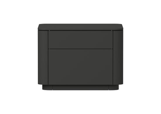 Тумба прикроватная Tammi 2 ящика ширина 50 см (черный)