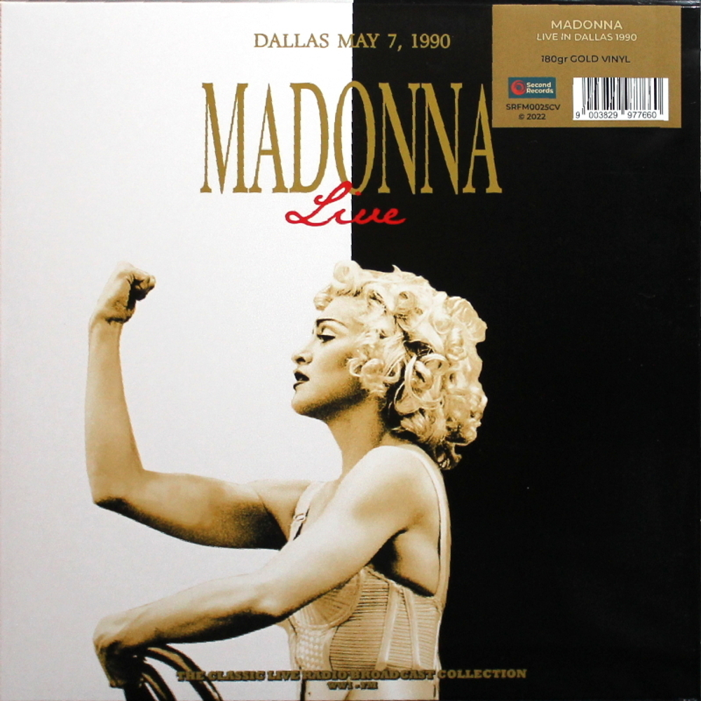 Madonna / Live In Dallas May 7, 1990 (Coloured Vinyl)(2LP)