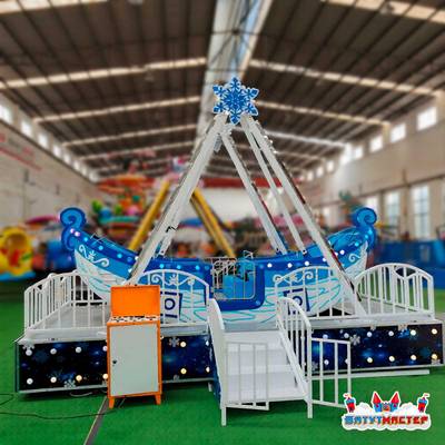 Корабль качели «Зимняя Вечеринка», 10 мест, 6×5×3,5 м