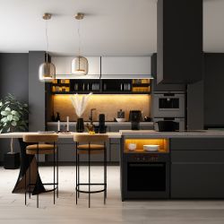 Подвесной светодиодный светильник Maytoni Madmen MOD128PL-L6AM