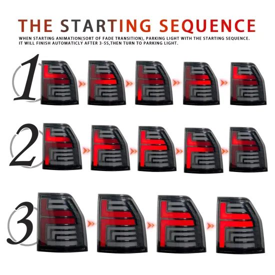 Задние фонари Мицубиси Паджеро 4 2006 - 2020 V1 type