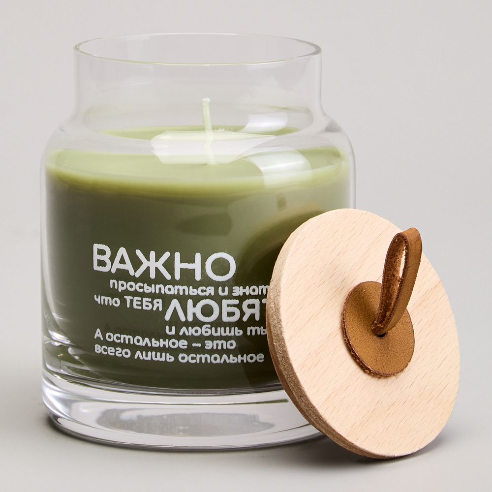 СВЕЧА В БАНОЧКЕ "NATURE" URBAN BAMBOO 8,5*10 СМ МАЛ.= 6ШТ.