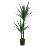 Дерево искусственное «Пальма Юкка» 100см в горшке