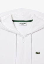 Lacoste Толстовка на молнии - Белый