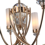 SL1402.253.10 Люстра подвесная ST-Luce Латунь/Прозрачный E14*10 40W ЭЛЕГРА