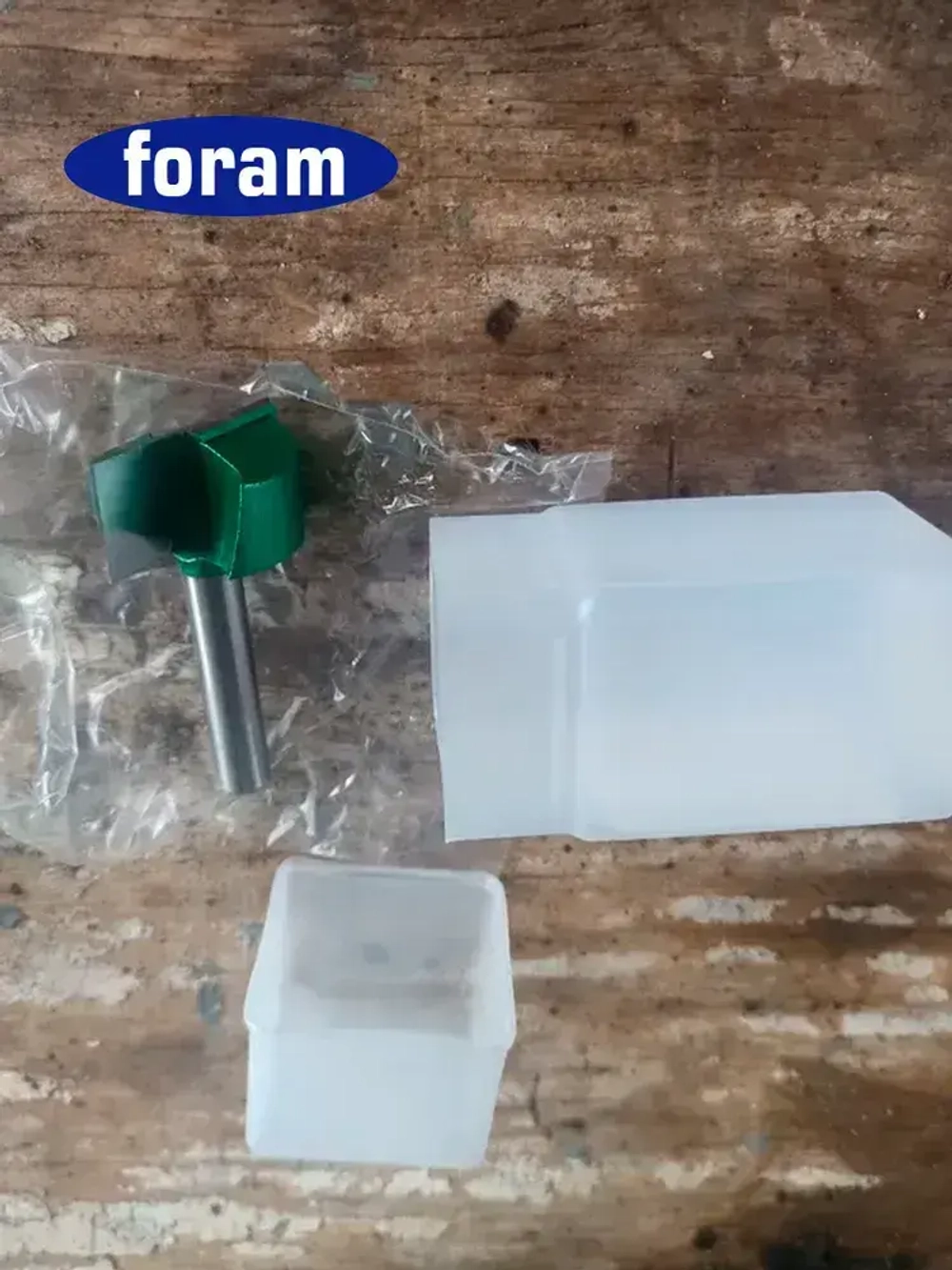 Фреза для выравнивания поверхности по дереву Z2 FORAM, хвостовик 8мм