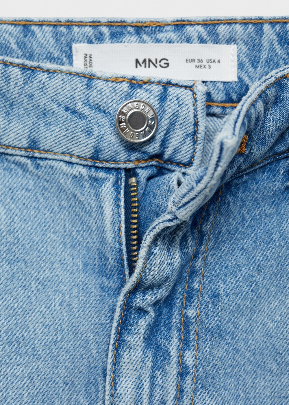 Джинсы Danila с широкими штанинами и высокой посадкой