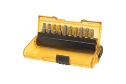 Набор бит 11 шт. пластиковый бокс DEWALT DT7916