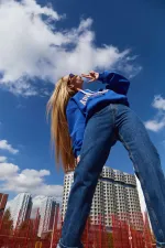 Джинсы Miracle Apparel 2355 Slim Straight женские medium blue