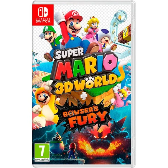 Super Mario 3D World + Bowser's Fury (Nintendo Switch, Русские субтитры, Новый)