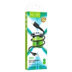 Кабель Hoco X83 (USB) на (Lightning) 100см 2.4A (черный)