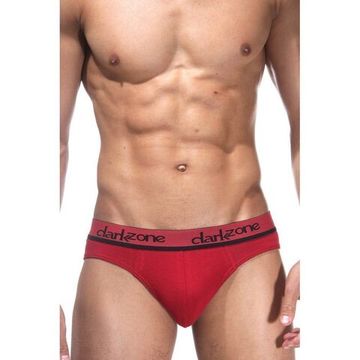 Трусы мужские слипы красные DARKZONE DZN6307