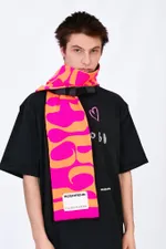 Шарф ЯСЕНПЕНЬ Розово-Оранжевый