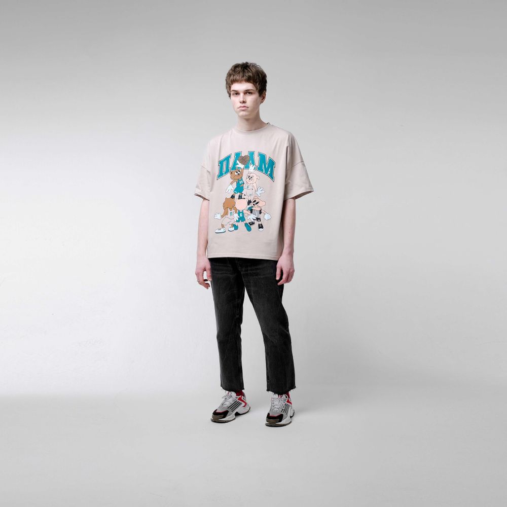 Футболка Teamplay Бежевая