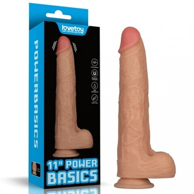 Вибратор реалистик Lovetoy Power Basics (22,5*5,5 см)