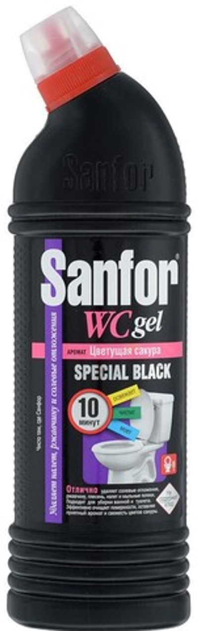 Гель Sanfor Special Black WC санитарно-гигиенический 1 л