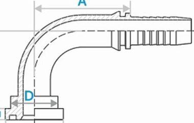 Фитинг DN 16 JIS (SF Komatsu) 5/8