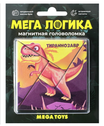 Магнитная головоломка по системе раннего развития Никитина "Тираннозавр" (Лидер)