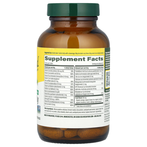 MegaFood, мультивитамины для женщин старше 55 лет, одна мультивитаминная добавка, 90 таблеток